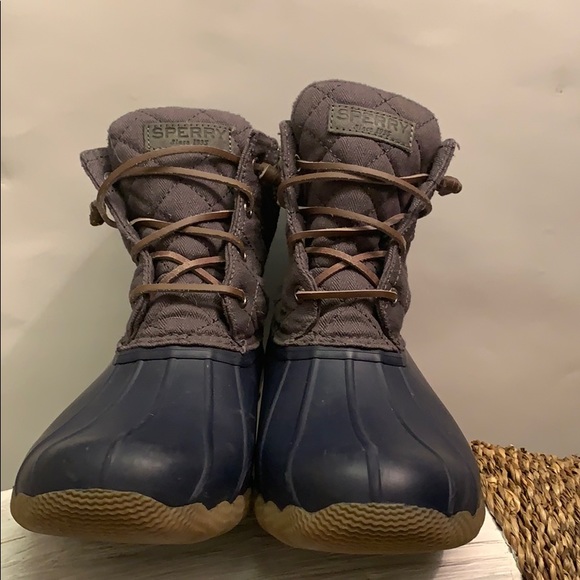 Sperry Shoes - SPERRY SALTWATER QUILTED Duck Boots Waterproof